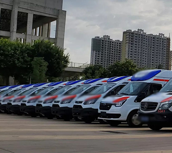 华池县服务车队展示