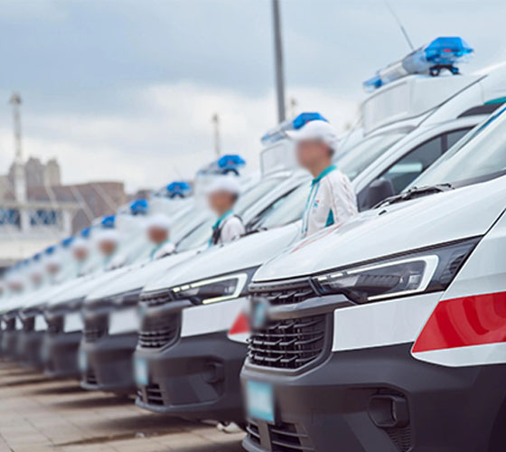 华池县服务车队展示